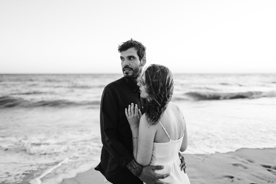 Fotografia de pedido de casamento por Que Disparo Weddings