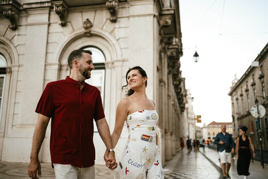 Fotografia de pedido de casamento por Que Disparo Weddings