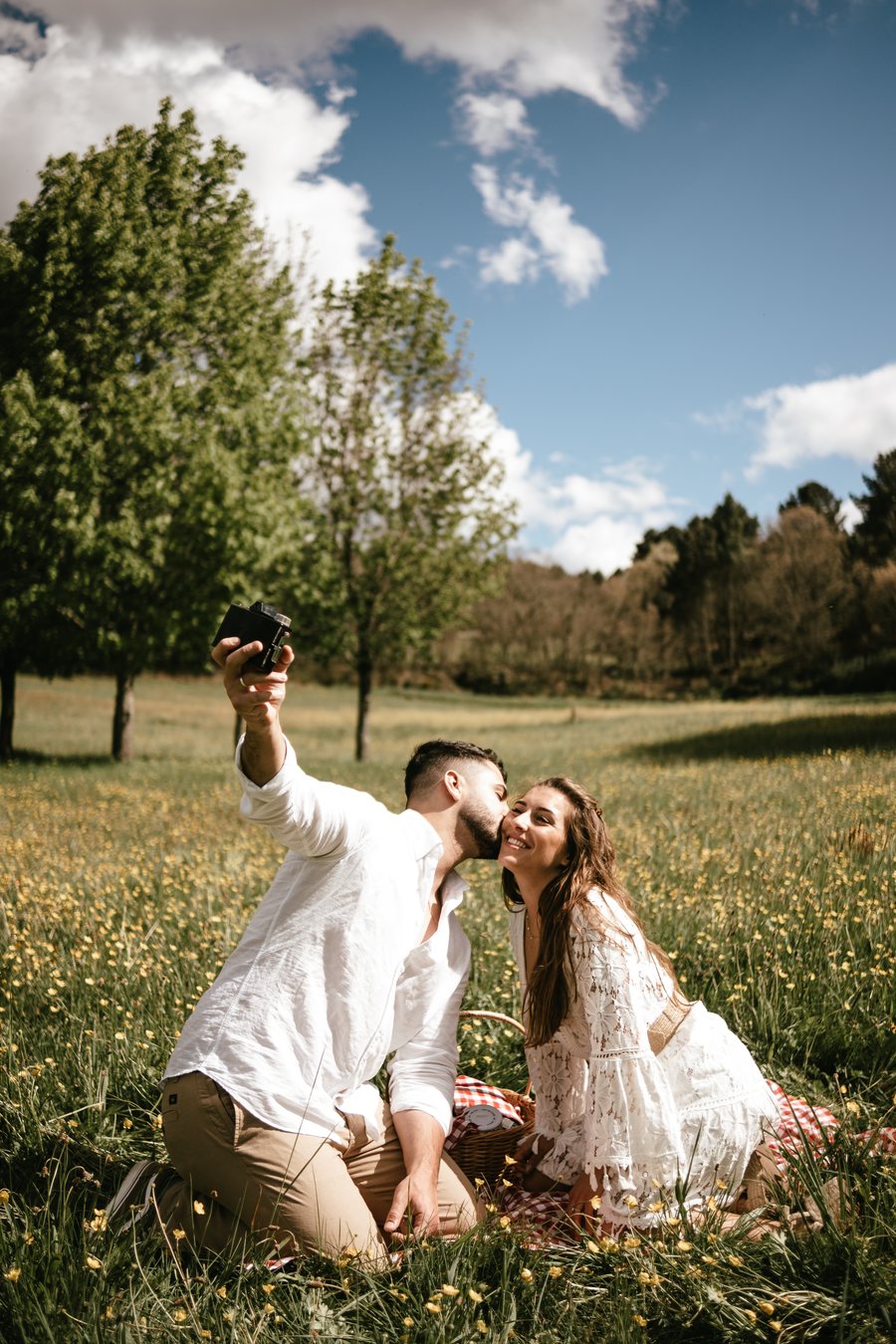 Fotografia de pedido de casamento por Que Disparo Weddings