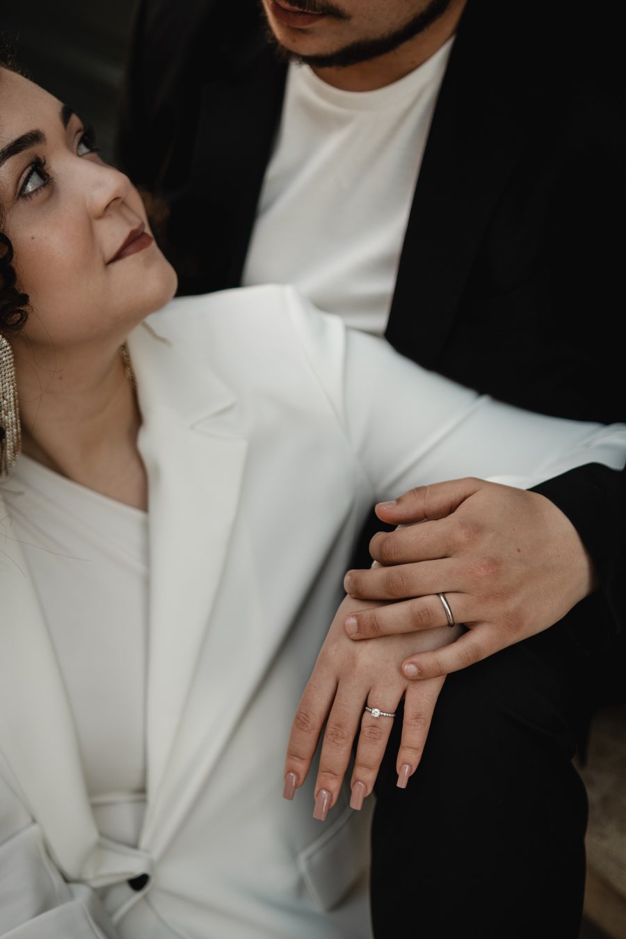 Fotografia de pedido de casamento por Que Disparo Weddings