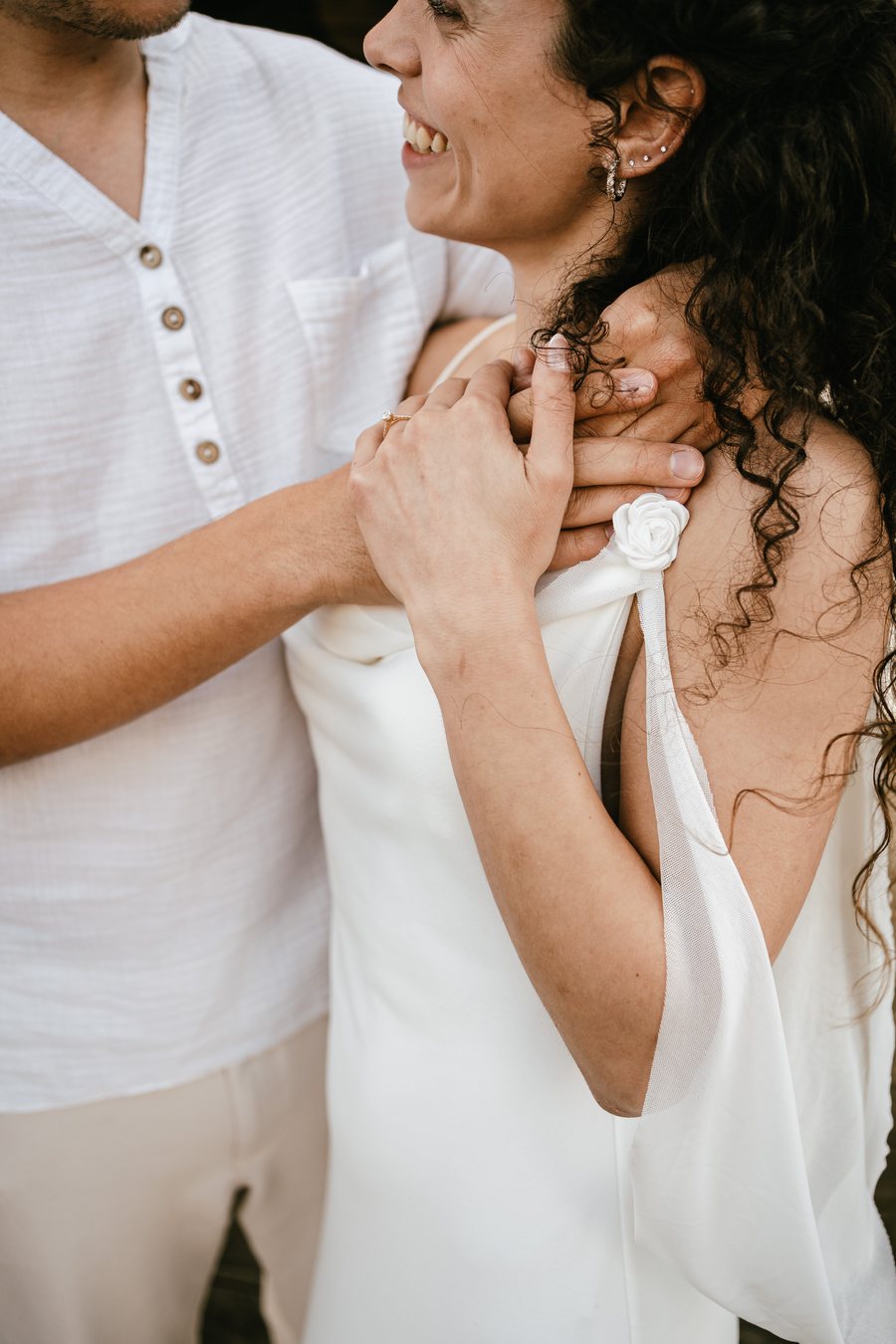 Fotografia de pedido de casamento por Que Disparo Weddings