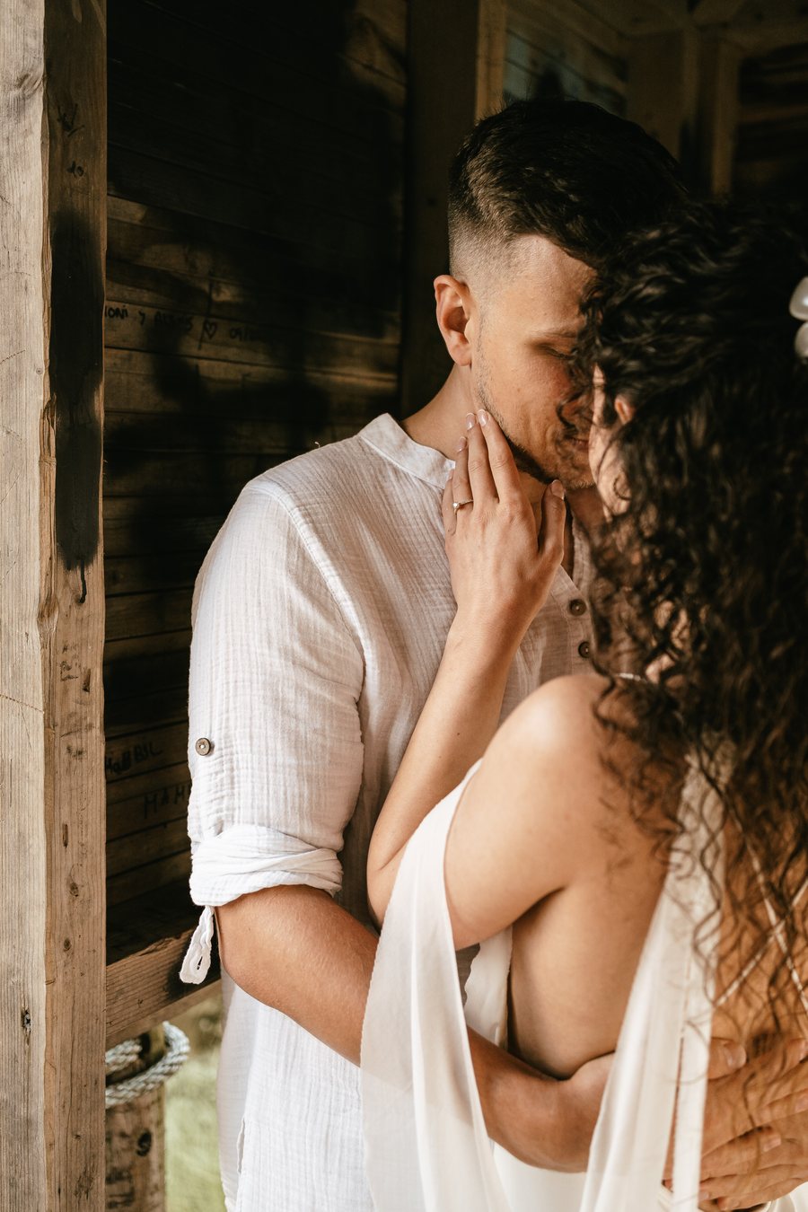 Fotografia de pedido de casamento por Que Disparo Weddings
